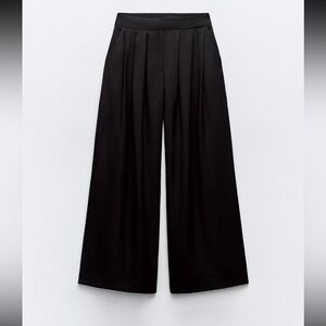 Zara Black Wide Leg Pants